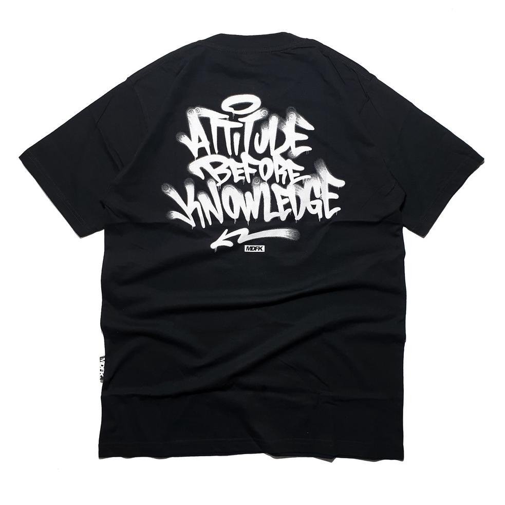 MURAH MERIAH MDFK Attitude Graffiti T shirt (Black)