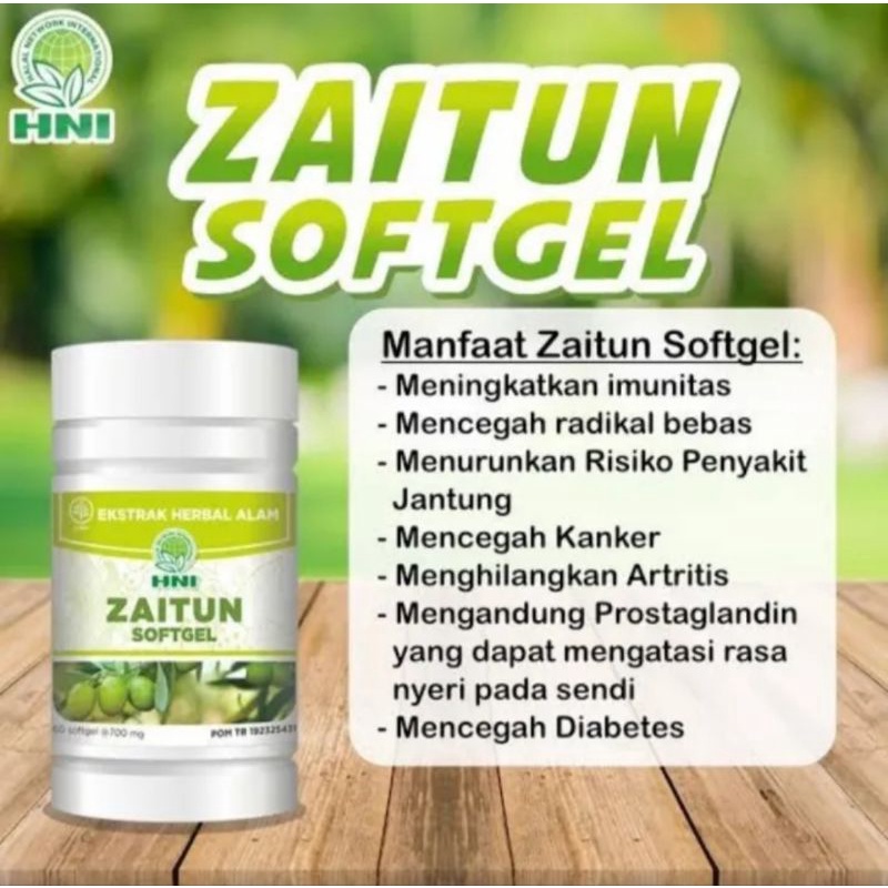 Minyak zaitun Softgel HNI