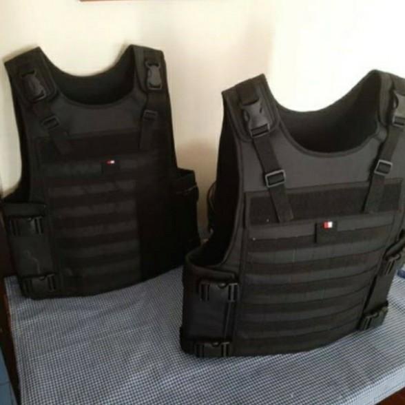 Terlaris Rompi Anti Sajam | Rompi Angin Logo Perkat Velcro