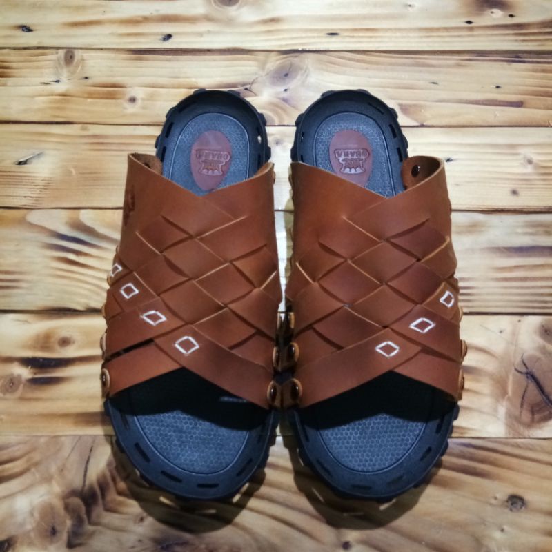 Sandal Pria Asli Kulit Terbaru