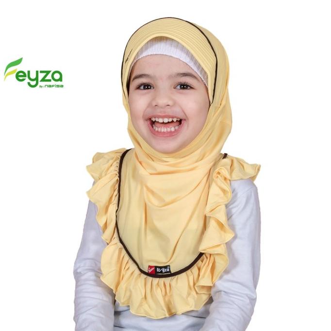Nafisa Feyza Elicia | Hijab Instan Anak Rempel Lucu BRG BARU