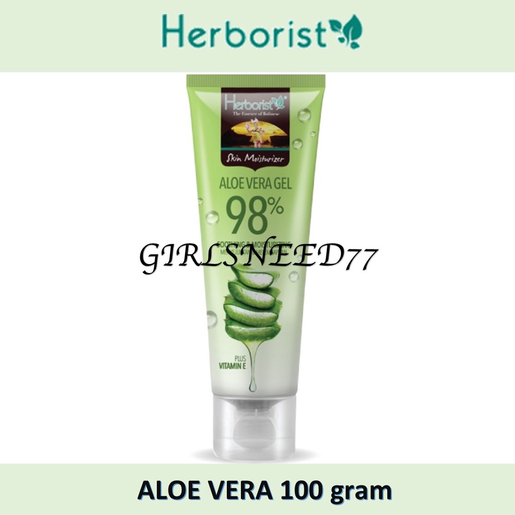 Herborist Aloe Vera Gel Tube 100gr