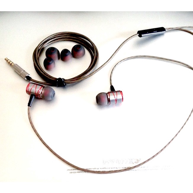 Master DIY Artistic Metal Earphone Head-Fi Level Headset With Mic