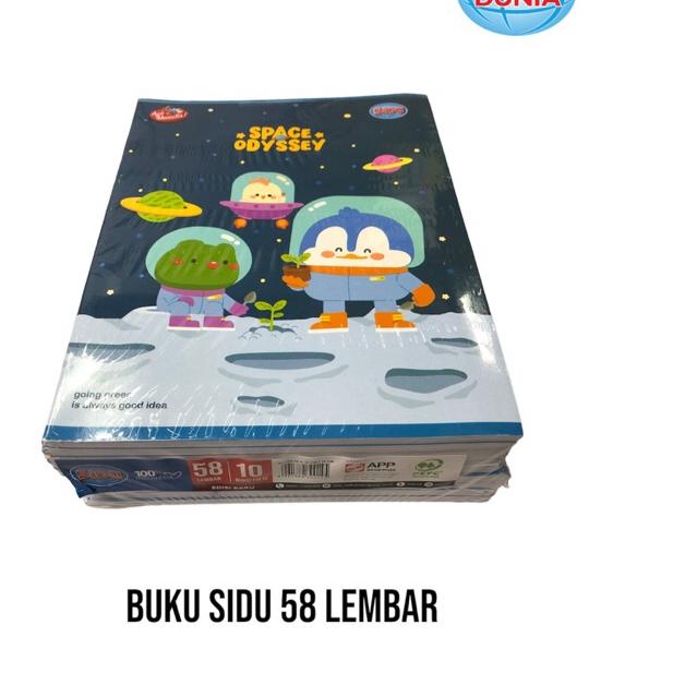 

12.12 BIG SALE FASION Buku Tulis Sinar Dunia SIDU 58 Lembar Grosir Murah 1 Pack isi 10 Buku !