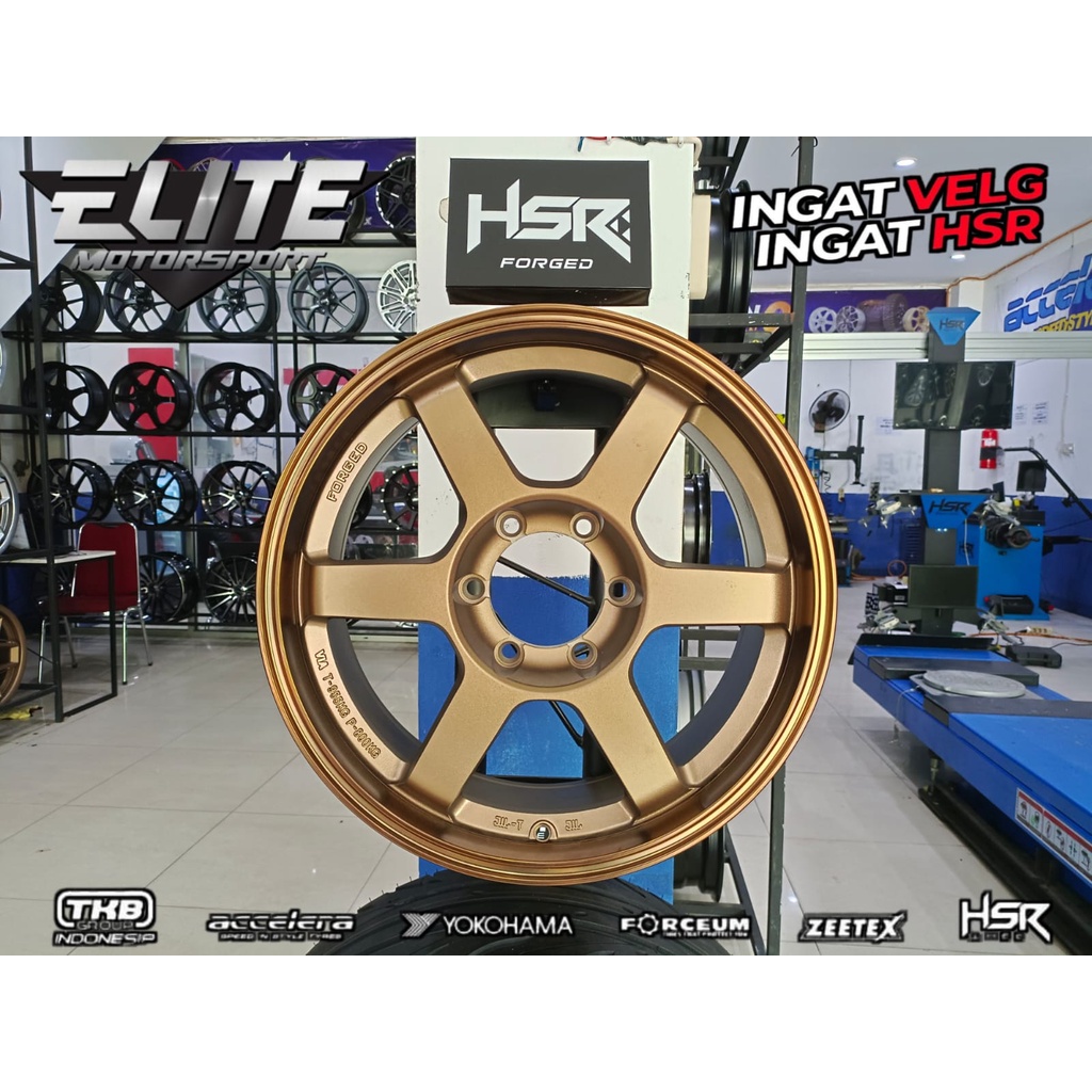 Velg Racing Mobil Pajero Fortuner Hilux Ring 18x9 Lubang 6x139,7 Velg HSR TOKYO