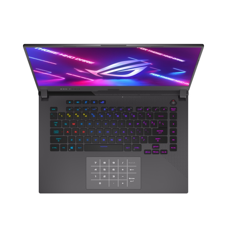 LAPTOP GAMING ASUS ROG G513QR RYZEN 9 5900 RTX3070 RAM 32GB 1TB SSD W10 15.6FHD IPS 165HZ