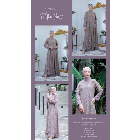 GAMIS FELITHA DRESS BY FENTAHOUSE