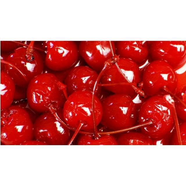 

CHERRY TANGKAI MERAH ECER ISI 10 PCS, U/HIASAN KUE/CAKE DLL