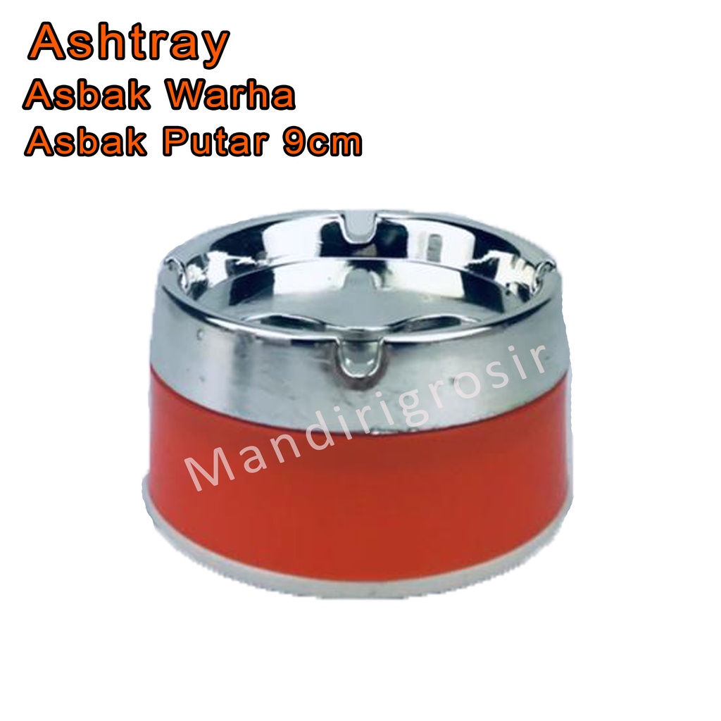 Asbak Warha* Ashtray* Asbak Putar* 9cm