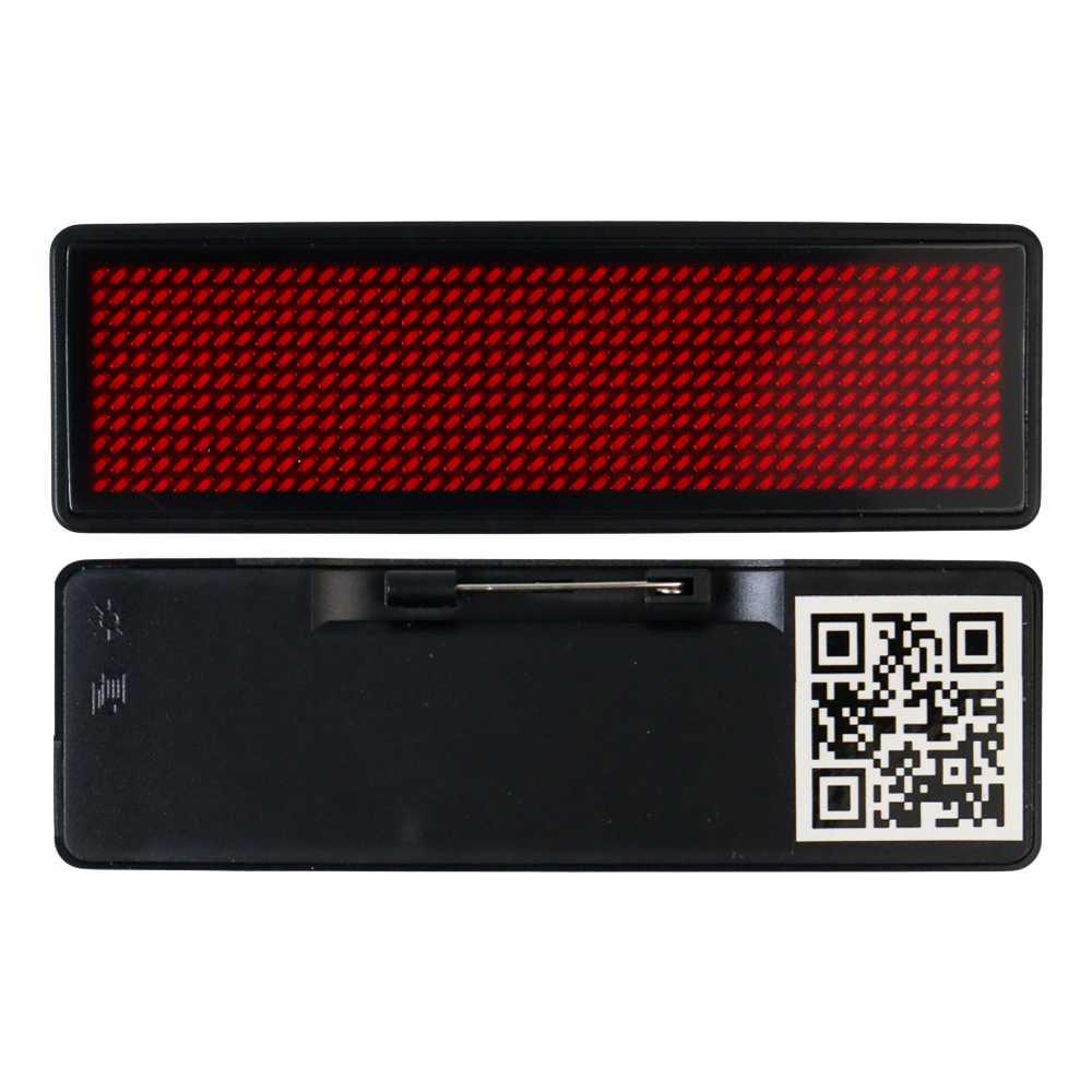 Name Tag LED Mini Board Portable with Bluetooth 230 mAh - NB1144