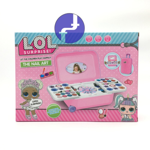 

Dijual Mainan Anak Alat Make Up anak LOL The Nail Art Koper No901-456 / No.13 Berkualitas