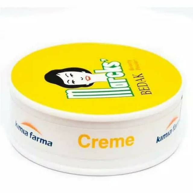 Marcks' Bedak Creme 40 g / Bedak Wajah / Bedak Tabur Marcks'