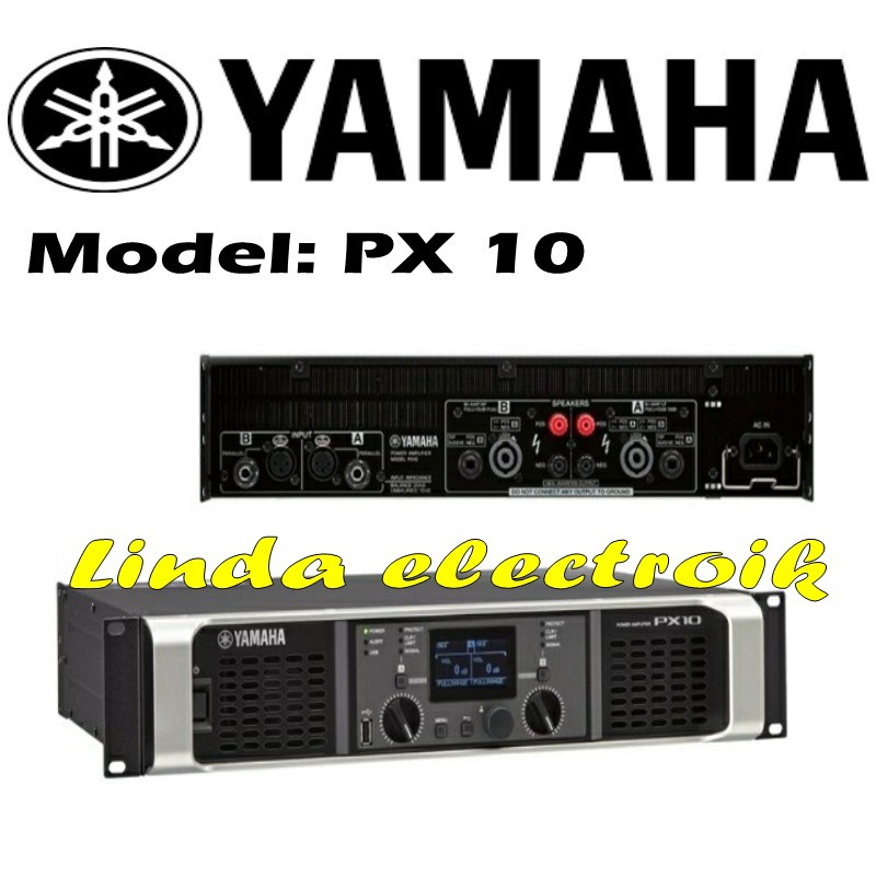 power amplifier yamaha px10 px 10 garansi resmi original