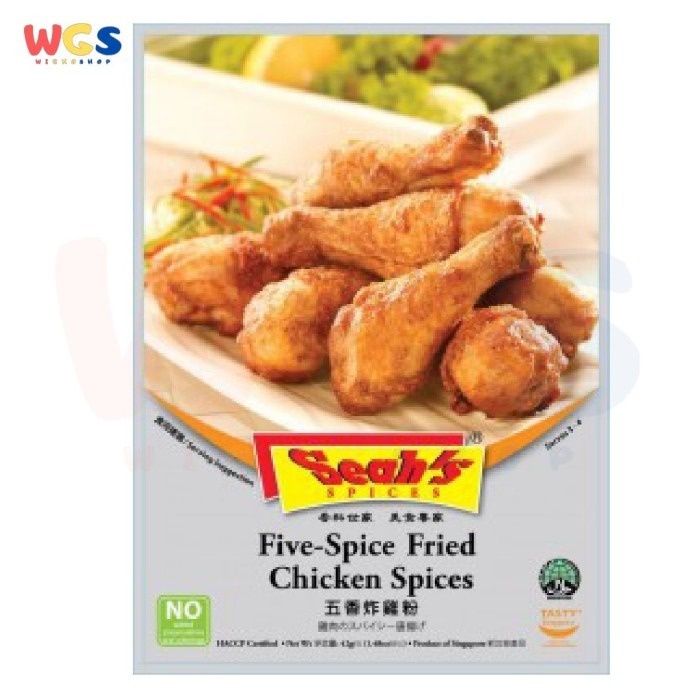 

Seah five spice fried chicken spices (bumbu ayam goreng) - 42grm