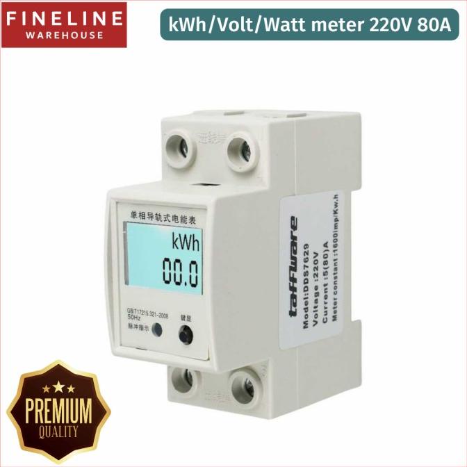 Terlaris Alat Pengukur Listrik Penghemat Listrik Watt Volt Kwh Meter Lcd