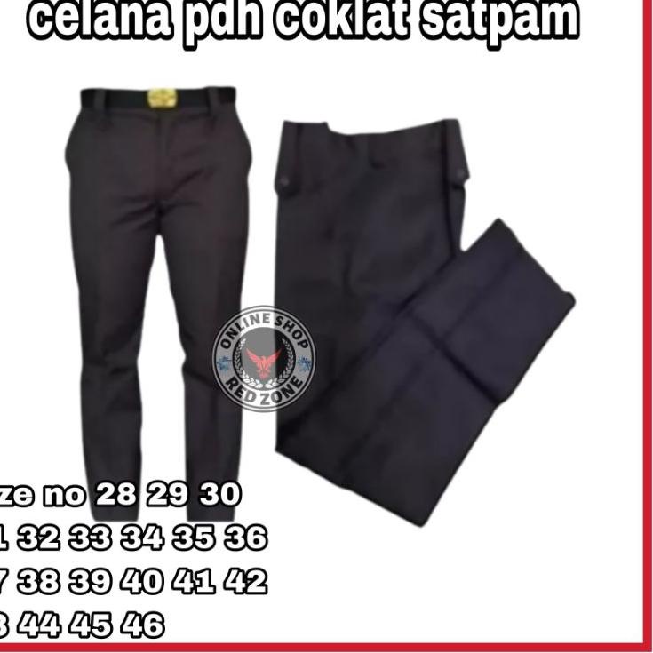 ™ Celana PDH Satpam , Celana PDH Satpam Coklat, Celana PDH Satpam Terbaru Coklat, Celana PDH Satpam 