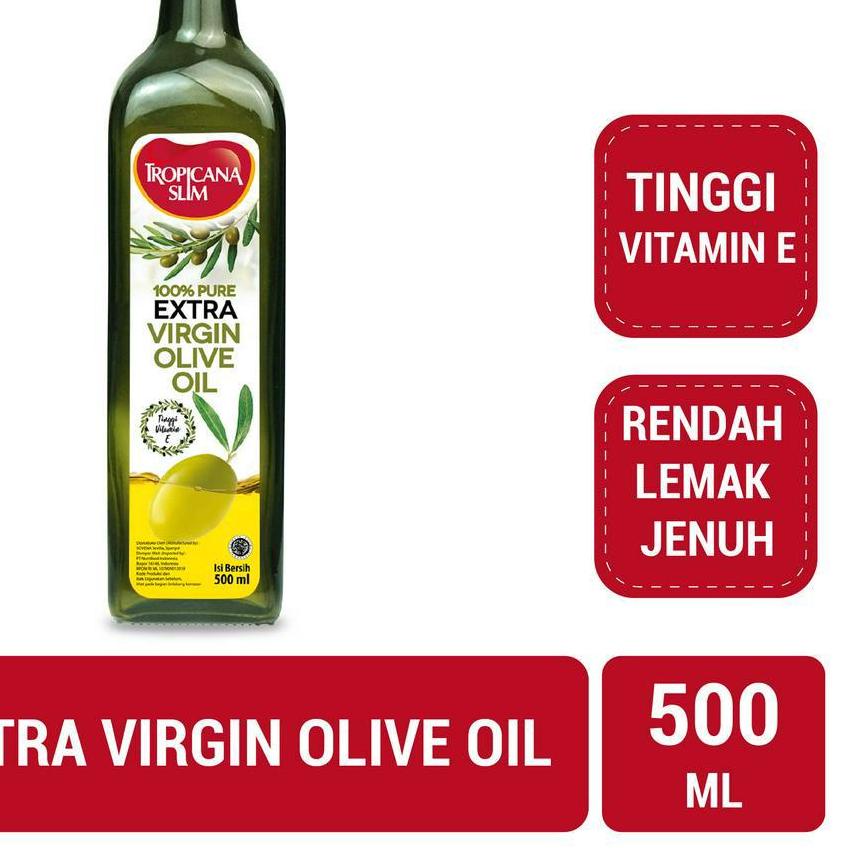 

★ Tropicana Slim Extra Virgin Olive Oil 500ml - 100% Pure Extra Virgin Olive Oil ➪