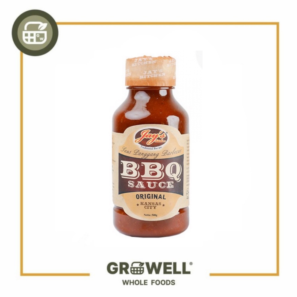 

JAY'S KITCHEN BARBEQUE SAUCE ORIGINAL 500GR