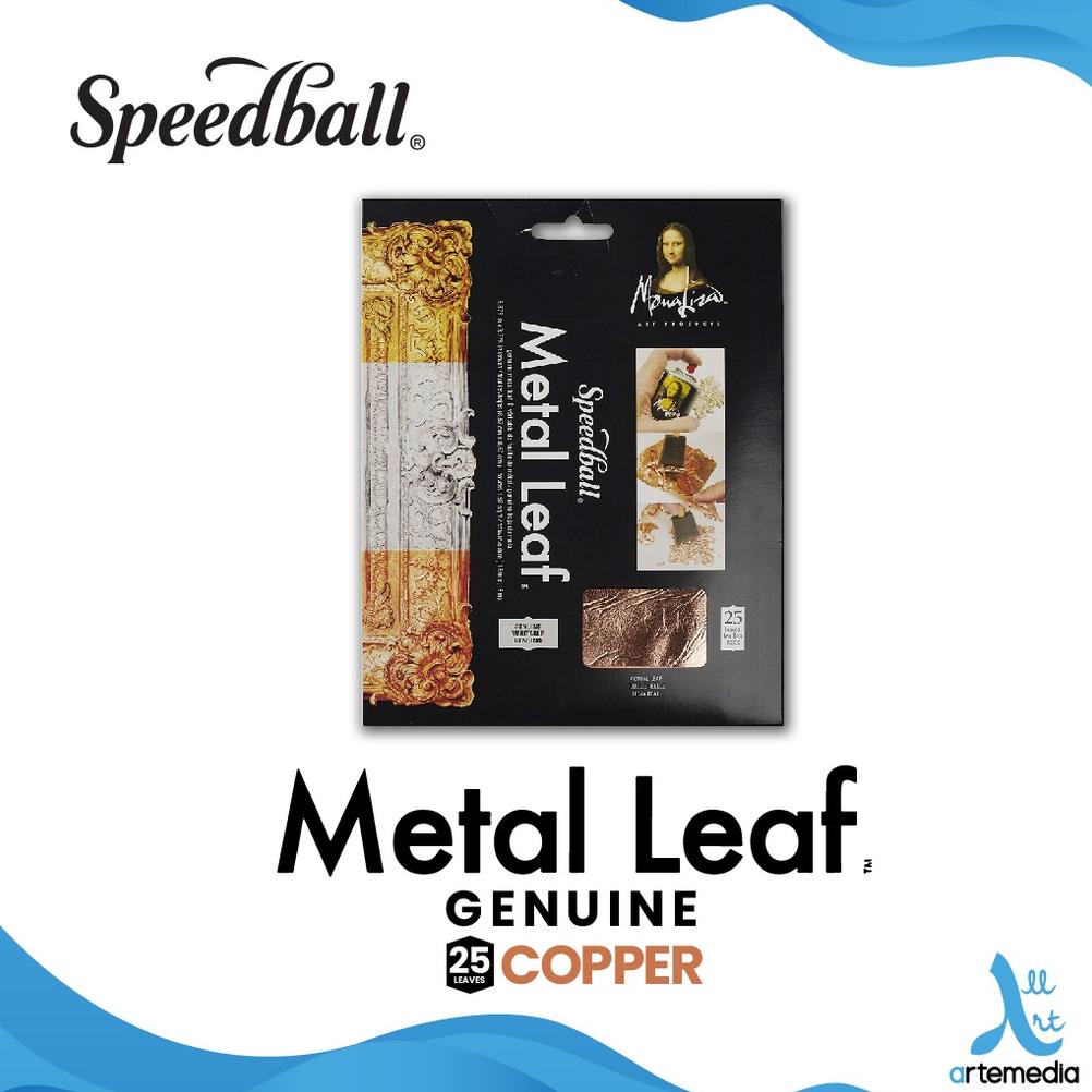 

Speedball Mona Lisa Genuine Metal Leaf 25 Lembar Kertas Logam