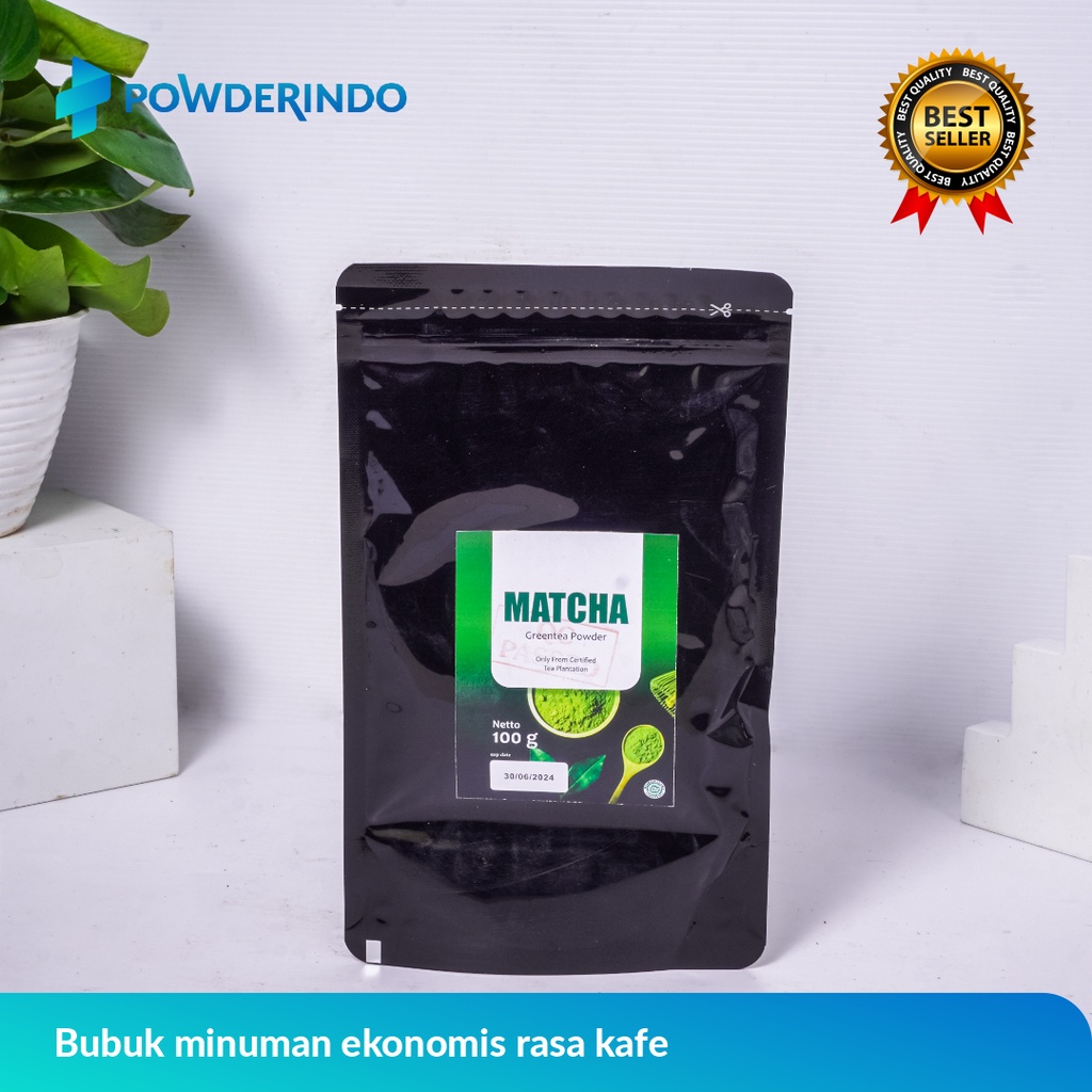 

Matcha Powder/Bubuk Matcha/Green Tea 100 Gr - Powderindo Indonesia