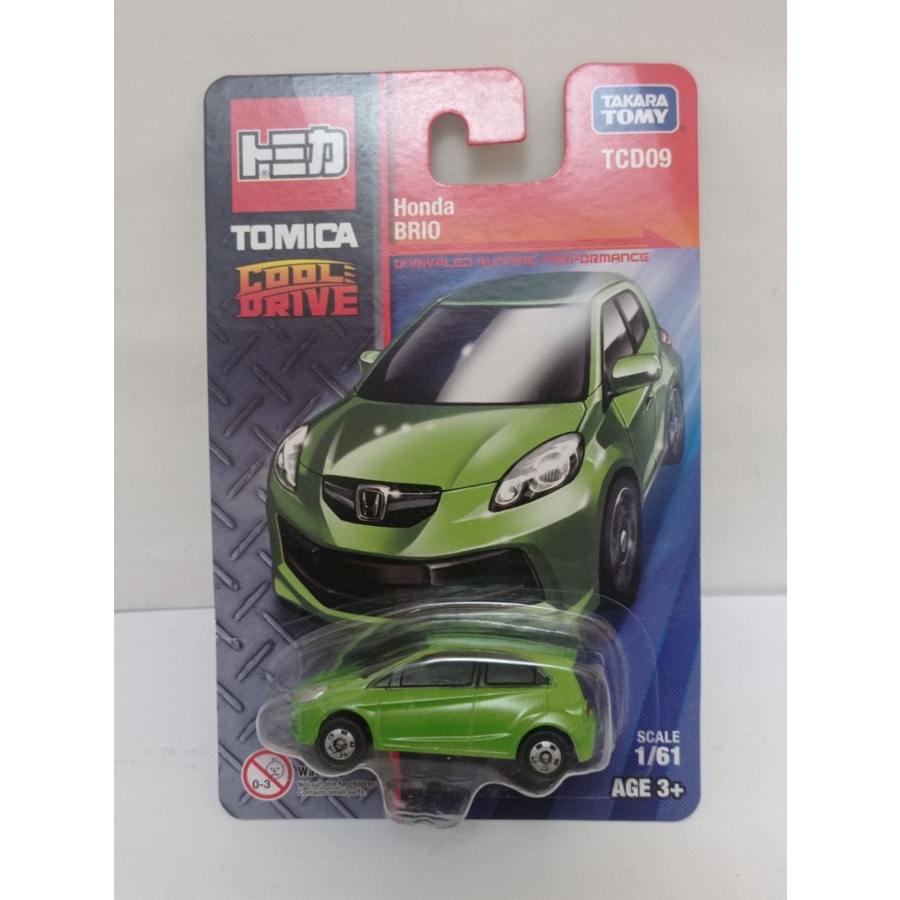 Tomica Cool Drive Honda Brio koleksi diecast mobil takara tomy murah