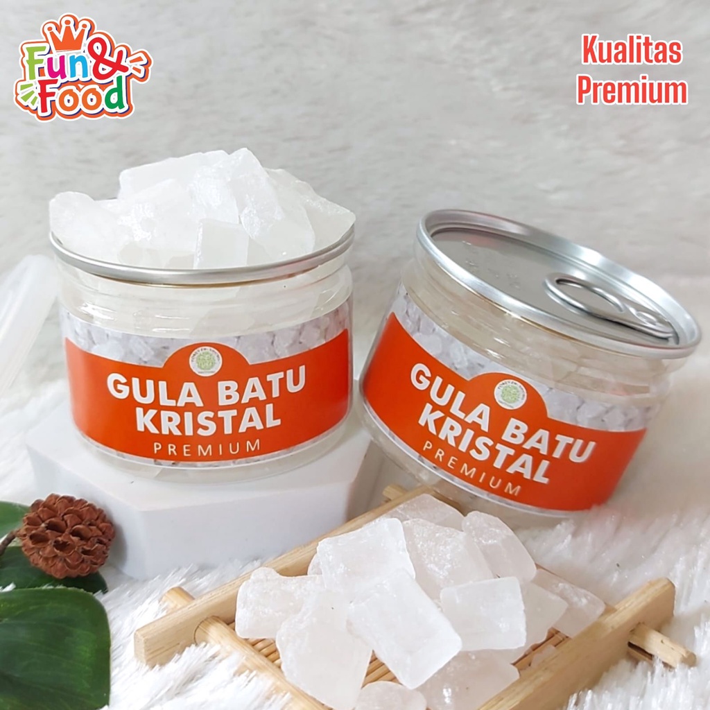 

Can Gula Batu Kristal Crsytal Rock Sugar Kualitas Premium