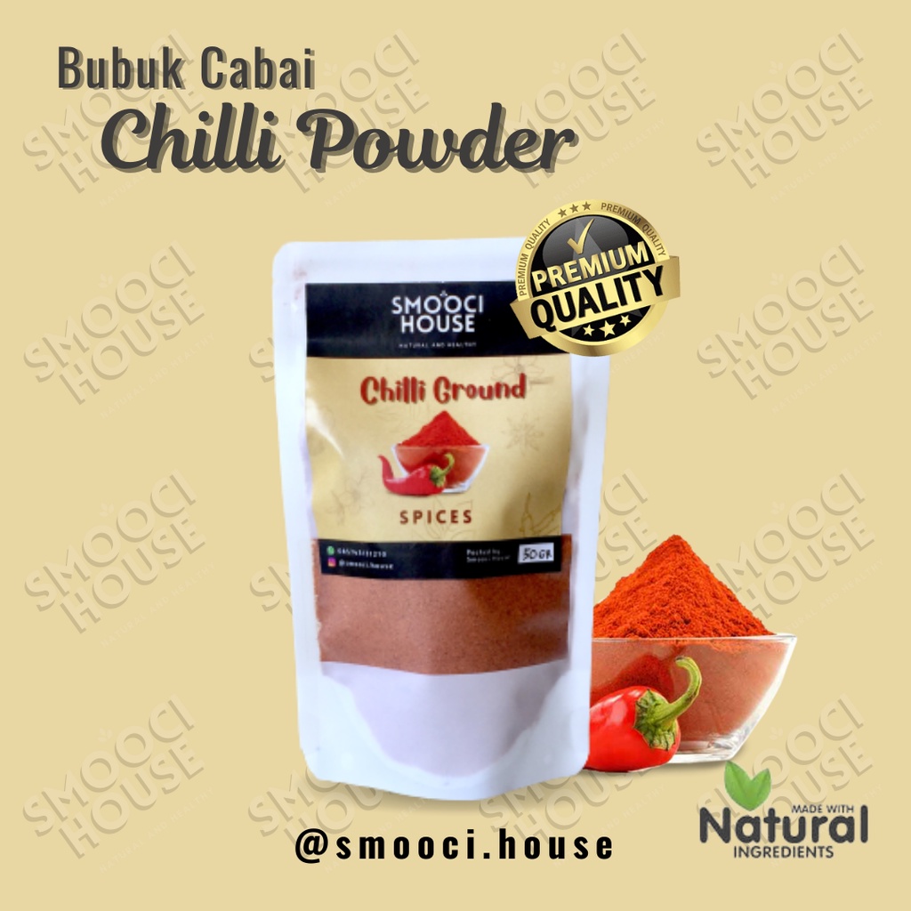 

Chili Ground | Chilli Powder | Bubuk Cabai 50gr