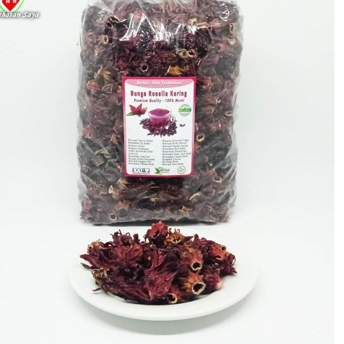 

֍ Bunga Rosella Merah Kering 500 gram / Teh Rosella ☏