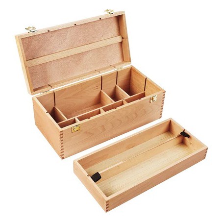 

Terlaris Meeden Big Storage Box Art Supply Solid Wood Kotak Multifungsi