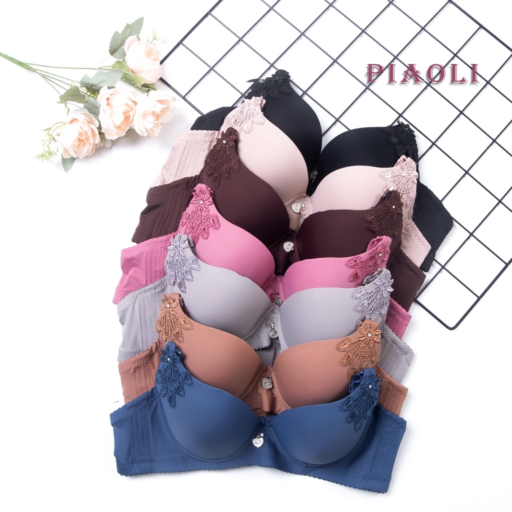 HW - Bra Bra Ukuran Besar Berkawat Premium Quality PIAOLI PL6558