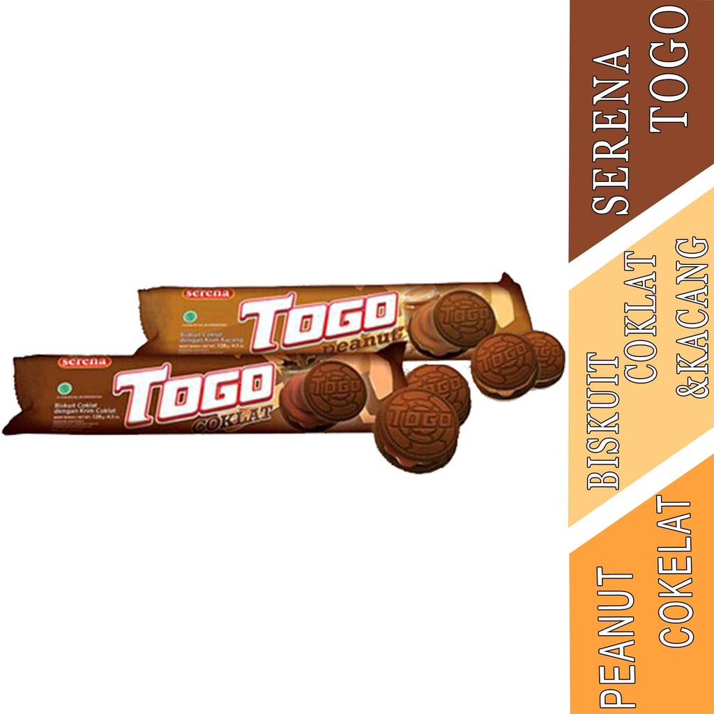 

TOGO SERENA BISKUIT COKLAT DENGAN KRIM COKLAT 128g