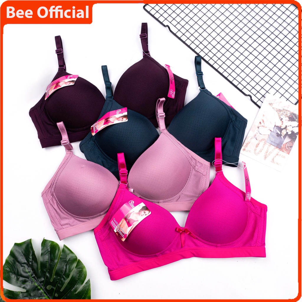 BEE - BRA Wanita Dewasa Ukuran Jumbo Bh Tanpa kawat Pakaian Dalam Wanita G155