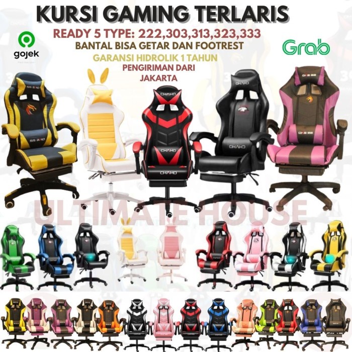Kursi Kursi Gaming Bangku Gaming Chaho Chair Computer Kursi Kerja Hidrolik