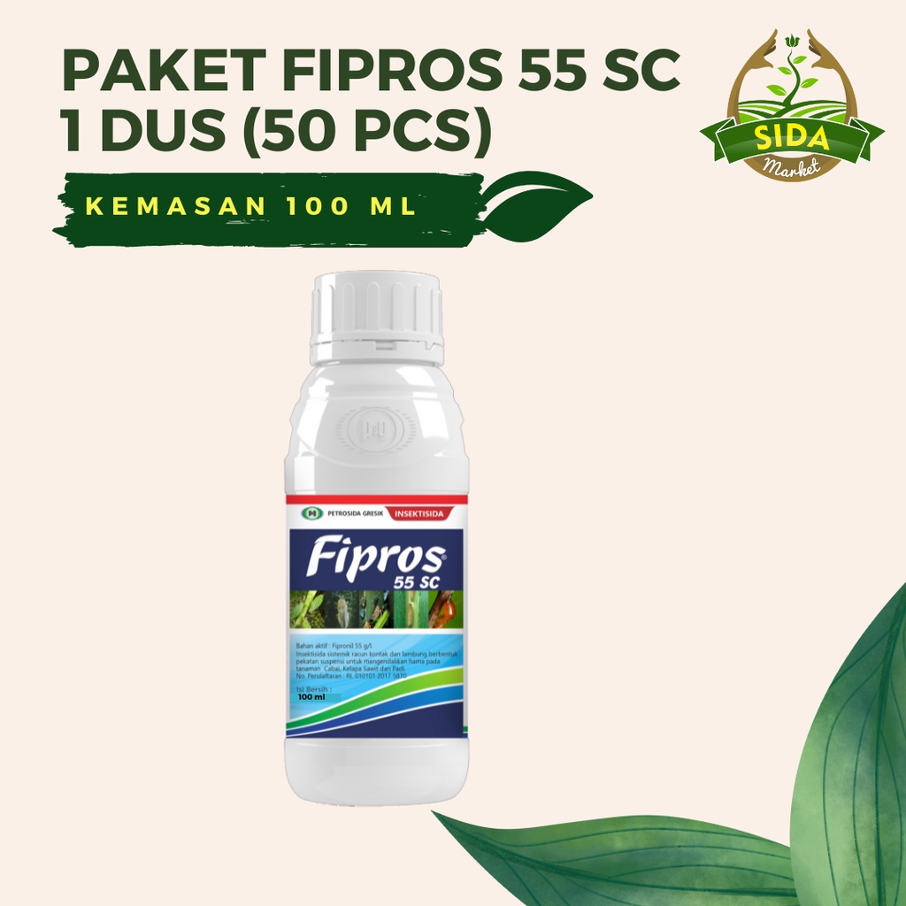 Fipros 55 SC  Insektisida 100 ml (1 Dus = 50 pcs)