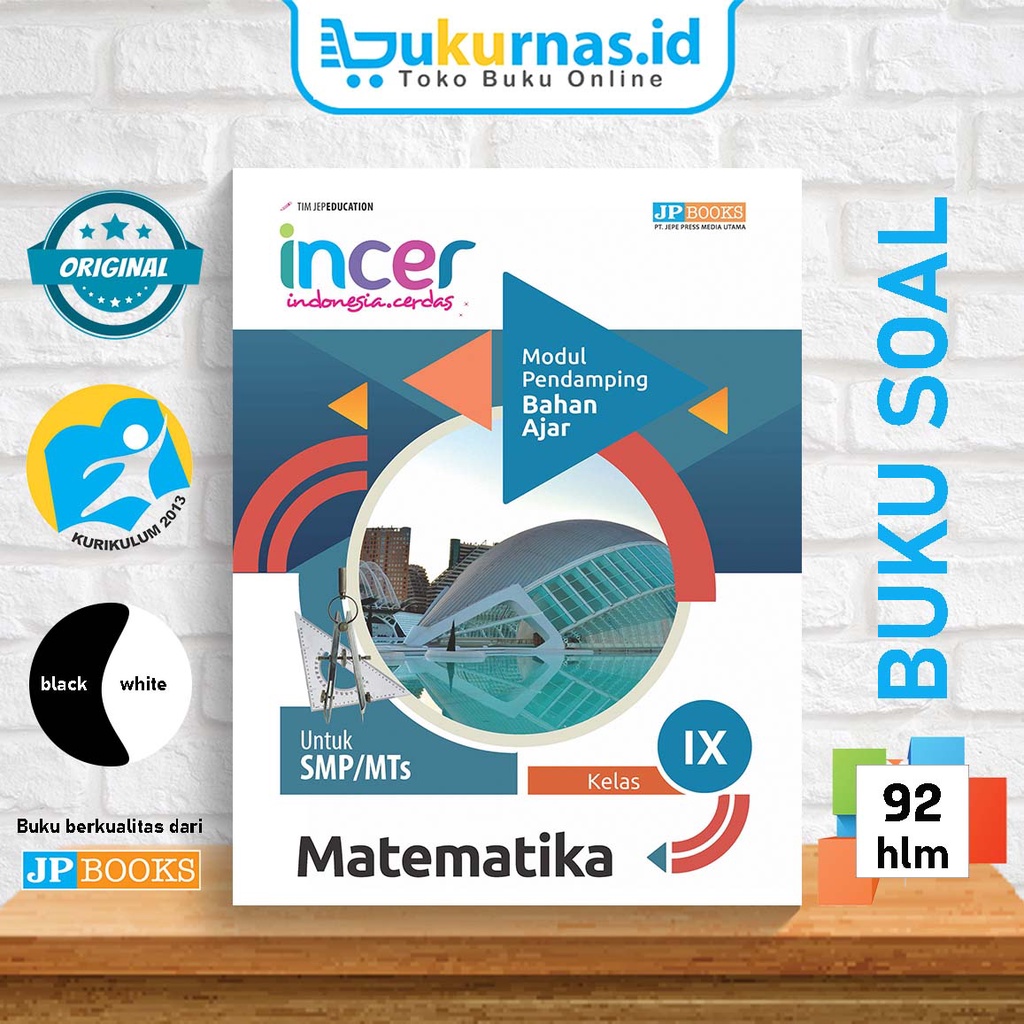Buku Pendamping Matematika SMP Kelas 9 LKS Incer