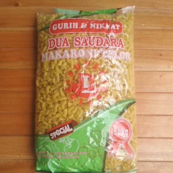 

[ SALE ] Makaroni telor dua saudara special 1kg mentah