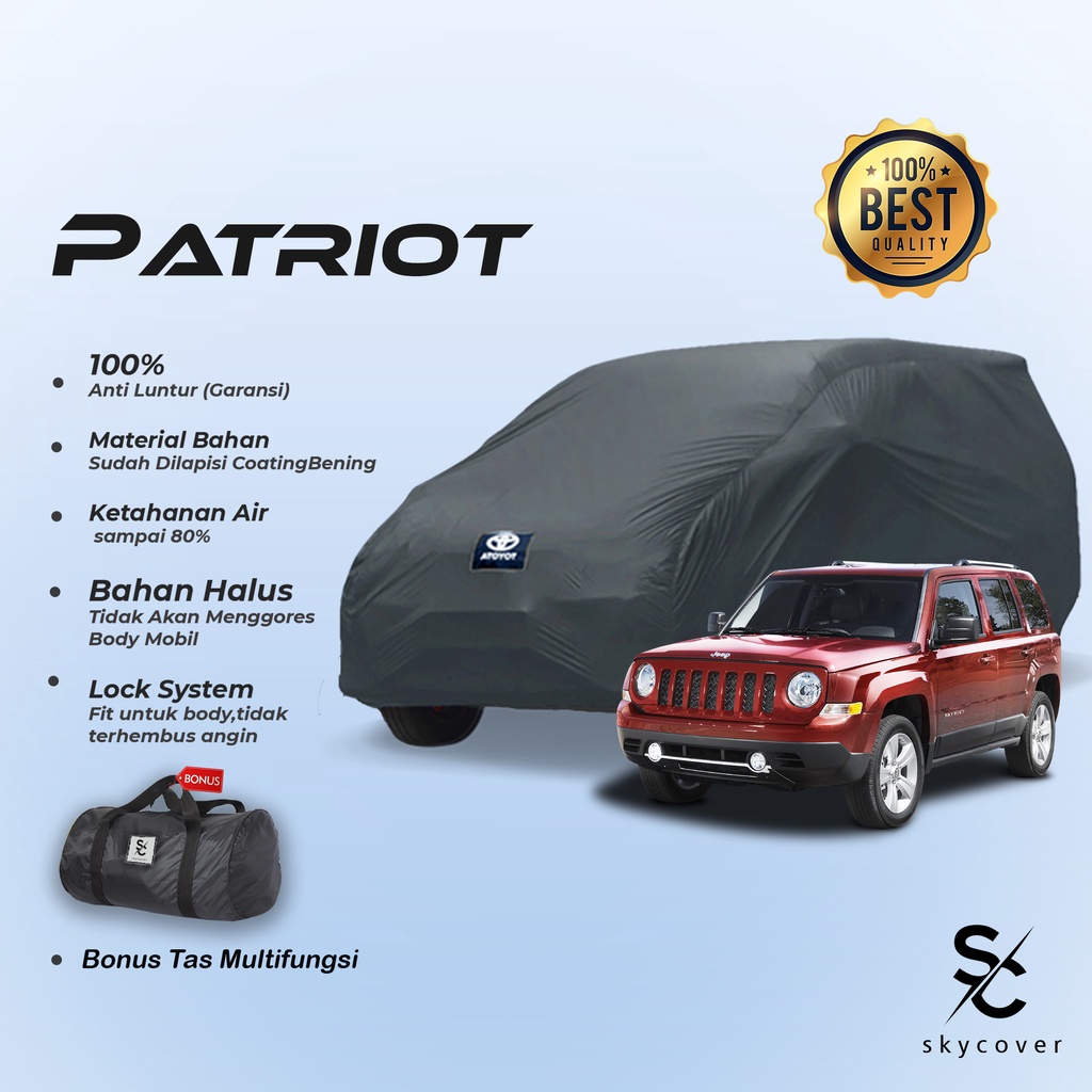 Cover Mobil Jeep Patriot Sarung Selimut Mobil Patriot