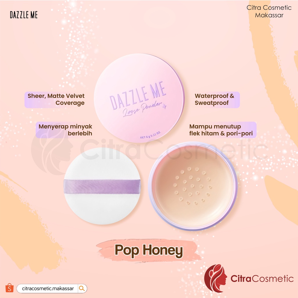 Dazzle Me Always Setting Loose Powder Series | Luv Creamy | Pop Honey