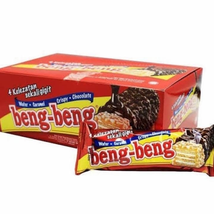 

Beng beng wafer coklat 1 box isi 17 pcs