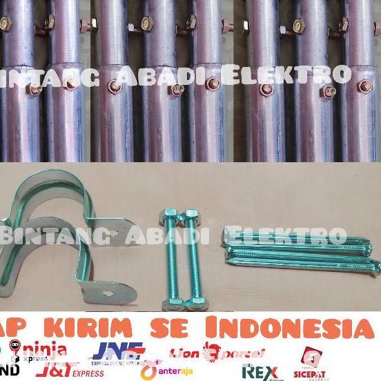 ✨12.12✨ COD Tiang Antena TV 3 meter Galvanis Anti Karat 