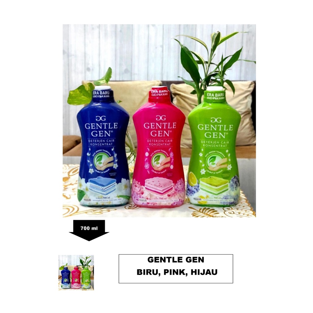 Gentle gent Deterjen Cair Konsentrat 700ml
