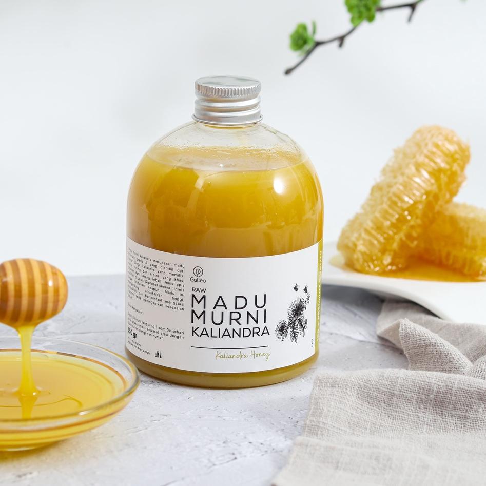 

➬ Murni Kaliandra 650 gr Galleo Grade A 100% Raw Honey [ Free Sendok Kayu ] ◄