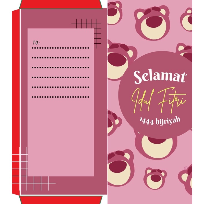 

amplop lebaran (kecil) lotso (10pcs)
