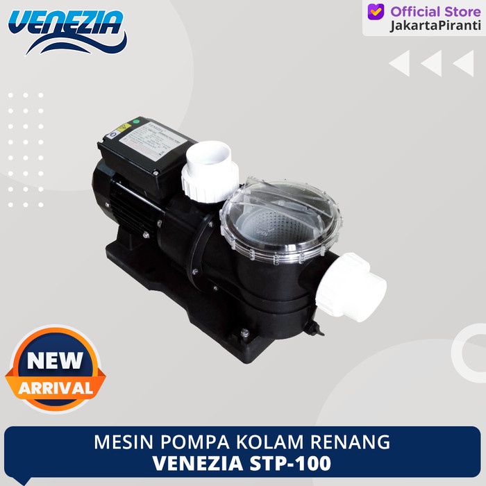 MESIN POMPA KOLAM RENANG 1 HP VENEZIA STP100 / VENEZIA STP-100