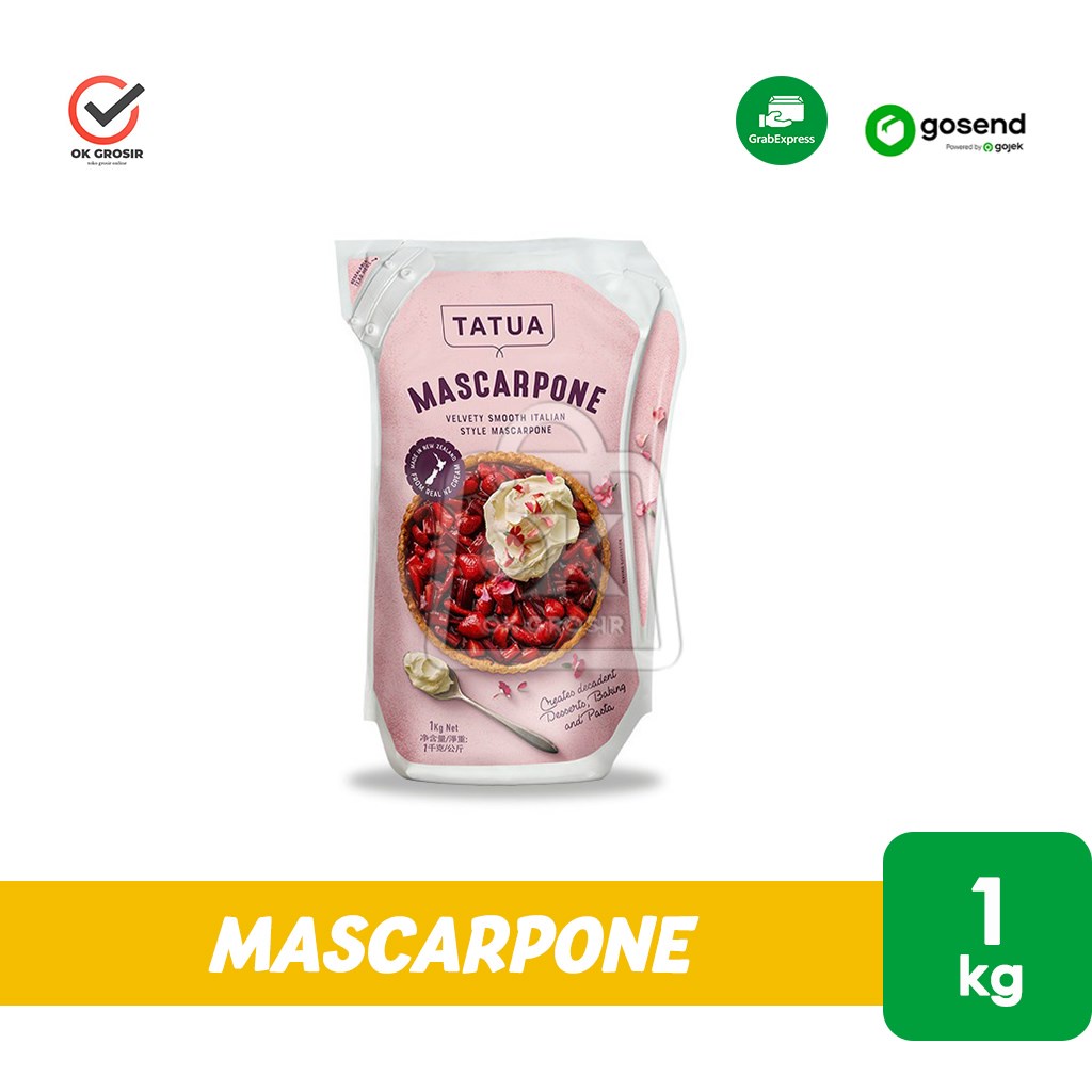 

Tatua Mascarpone Cheese Tiramisu Halal (1 Kg) KHUSUS GOSEND