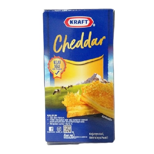 

KRAFT KEJU CHEDDAR 150GR