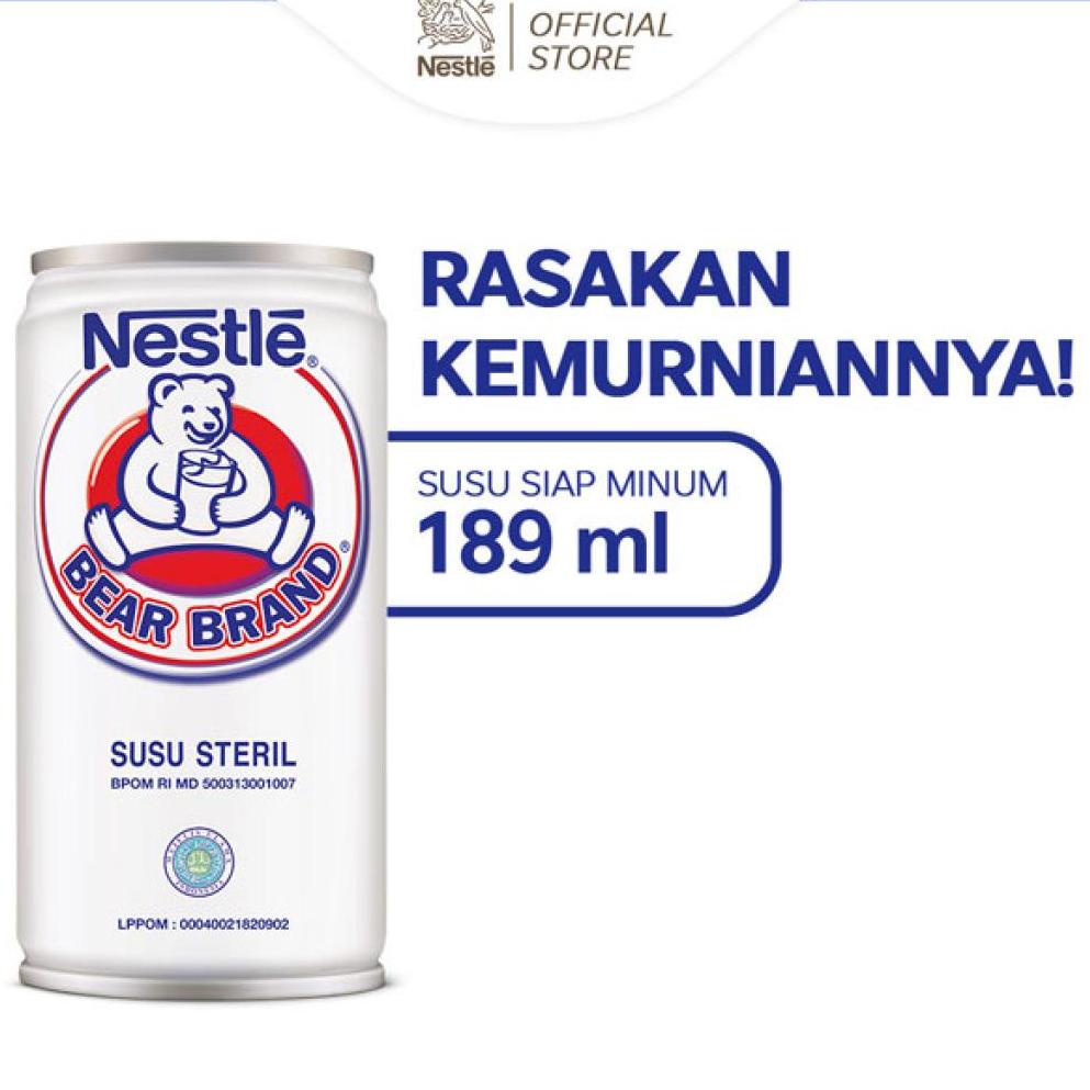 

[spin1] BEAR BRAND Susu Kaleng Susu Beruang Susu Steril 189ml