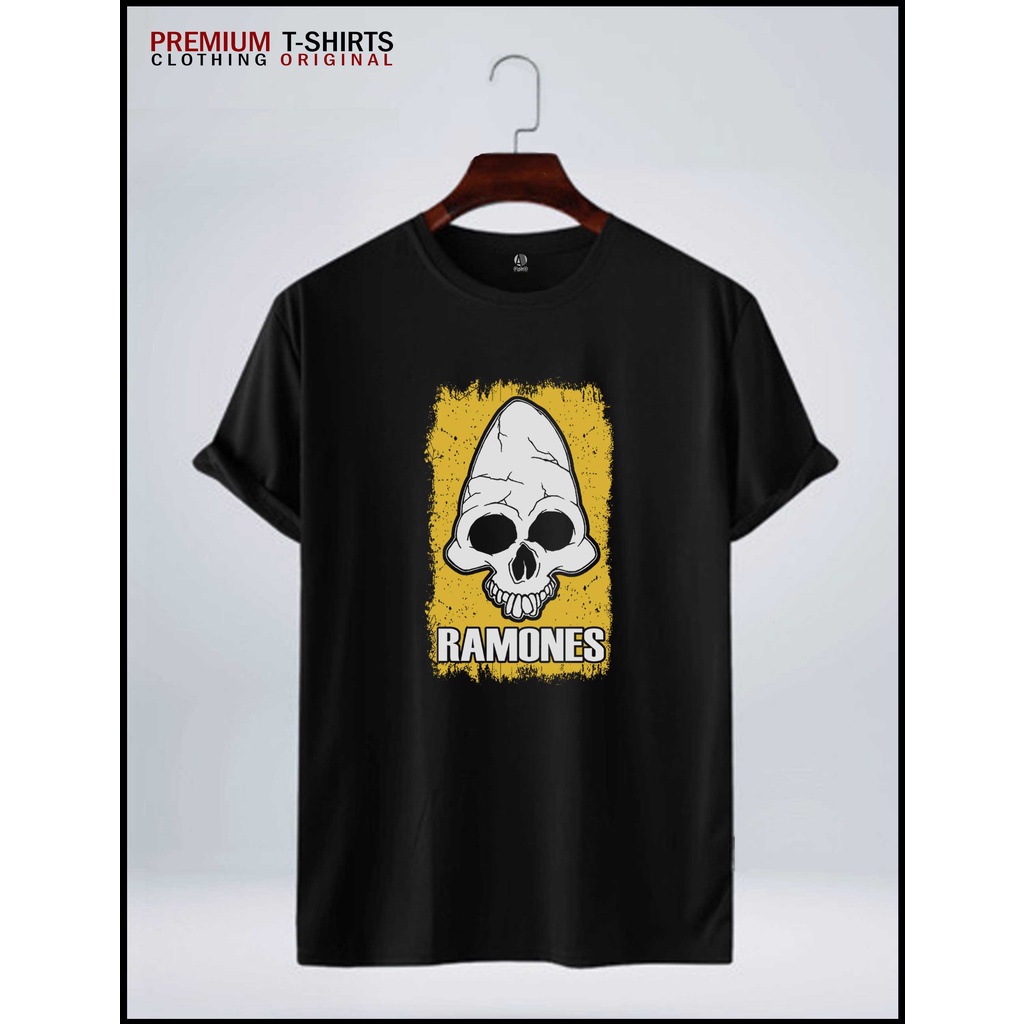 KAOS BAND RAMONES Kaos Pria Clothing Original Baju Distro