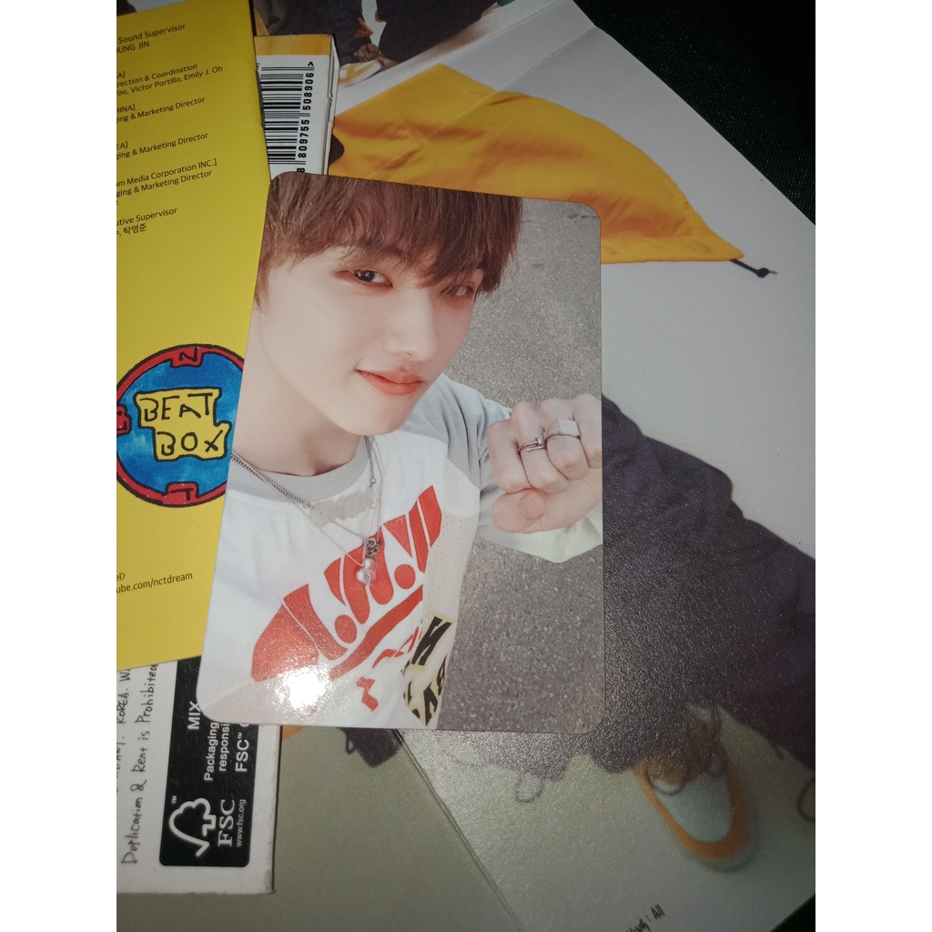 jisung digipack beatbox selca