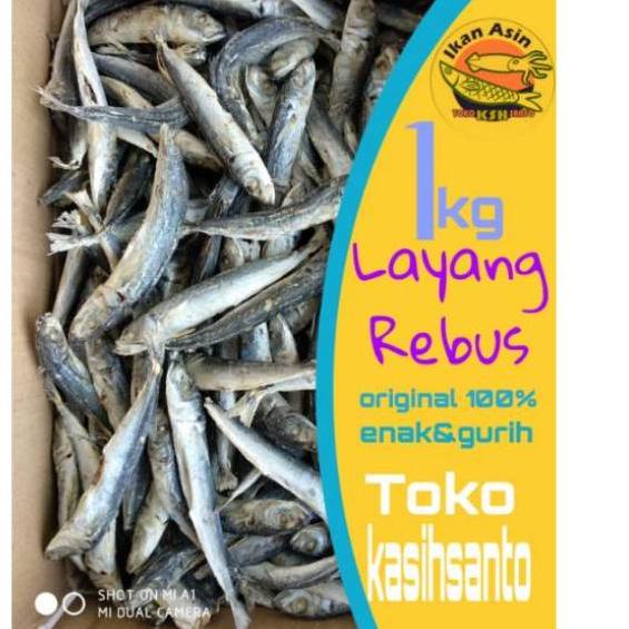 

✲ ikan asin layang rebus-1kg ○